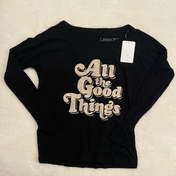 PINK Victoria's Secret Tops - Pink VS Collab Dreamr All The Good Things Top